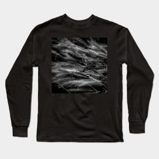 Scrubland Grass Abstract Long Sleeve T-Shirt